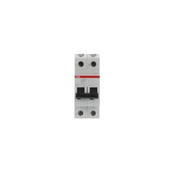 Interruttore automatico miniatura S202MUC K 10A 2P 10kA AC/DC uso industriale e civile