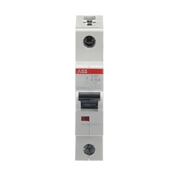 Interruttore Automatico Miniaturizzato S200 1P 16A K 6kA uso residenziale e industriale