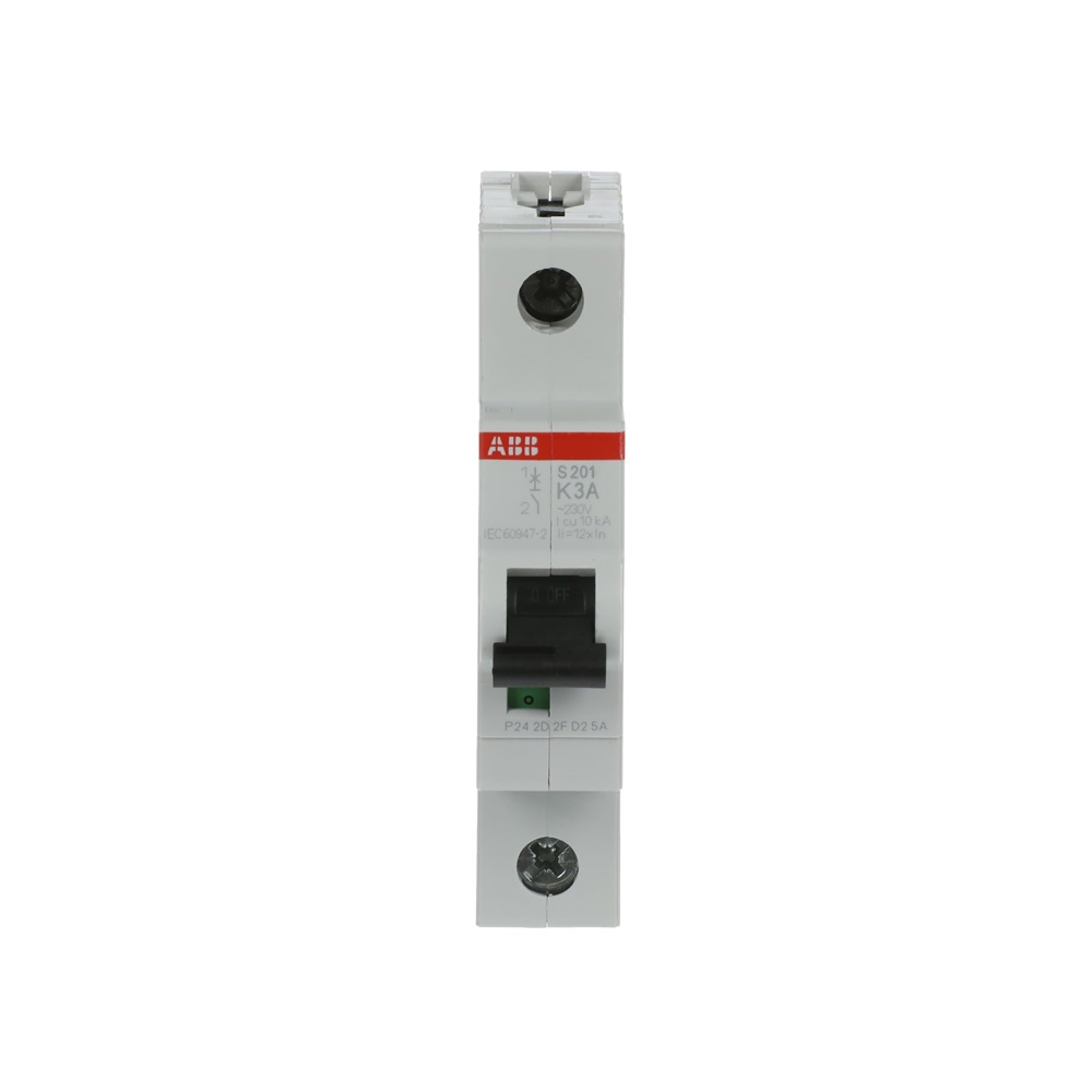 Interruttore Automatico Miniatura S200 1P 3A K 6kA AC Uso Residenziale Industriale