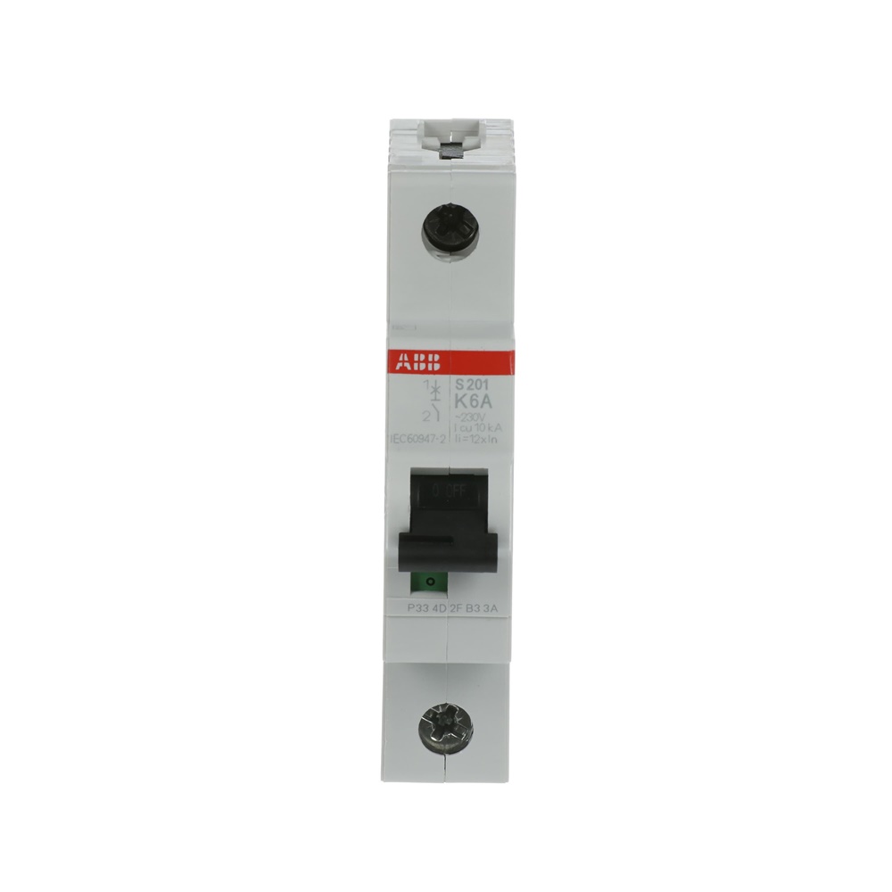 Interruttore Automatico Miniatura S200 1P 6A K 6kA AC uso residenziale e industriale