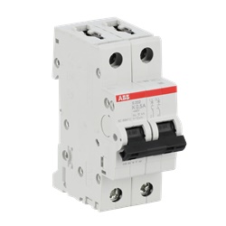 Miniature Circuit Breaker S200 2P 0,5A K 6kA protezione sovraccarico corto circuito uso residenziale industriale