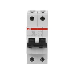 Interruttore Automatico Miniatura S200 2P 6A K 6kA Applicazioni Residenziali e Industriali