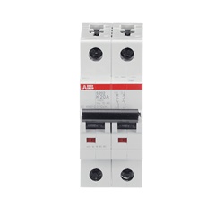 Interruttore Automatico Miniatura S200 2P 20A K 6kA per Uso Residenziale e Industriale