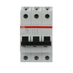 Interruttore Automatico Miniatura S200 3P 4A K 6kA Uso Residenziale Commerciale Industriale