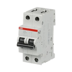 Interruttore Automatico Miniatura S200 2P 63A K 6kA uso residenziale e industriale