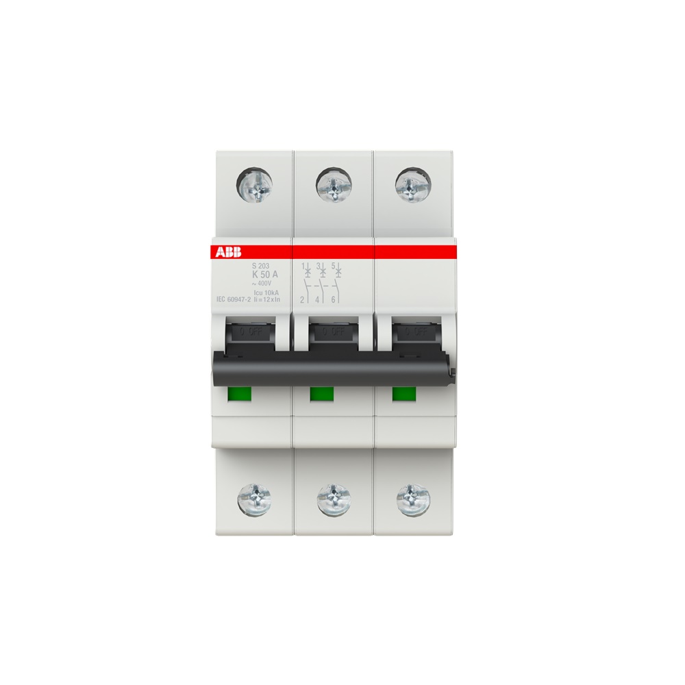S203 K50 INTERRUTTORE AUTOMATICO 6K