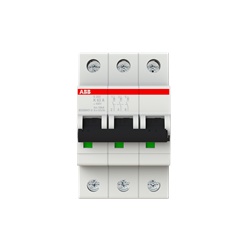 Interruttore Automatico Miniature Circuit Breaker S200 3P 63A K 6kA Uso Residenziale Industriale