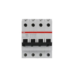 Interruttore Automatico Miniatura S200 4P 63A K 6kA per uso residenziale e industriale