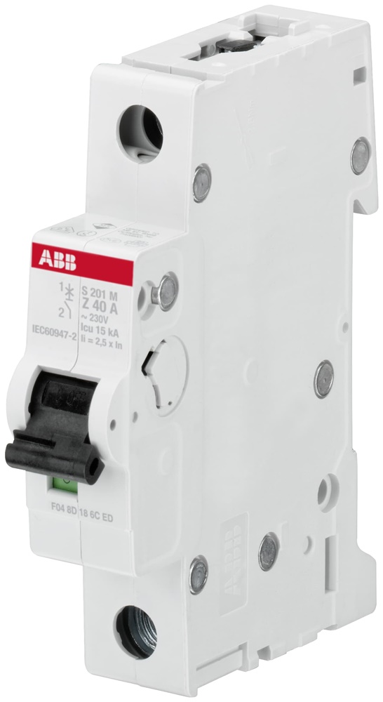 Interruttore Automatico Miniatura S200M 1P 1A K 10kA Uso Residenziale e Industriale