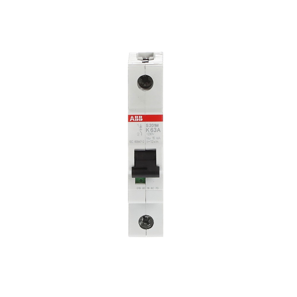 Interruttore automatico compatto S200M 1P 63A caratteristica K 10kA AC uso residenziale commerciale industriale