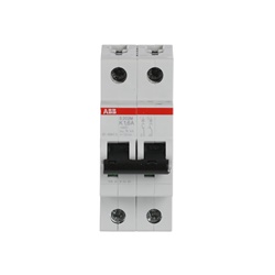 Interruttore automatico Miniature Circuit Breaker S200M 2P 1,6A K 10kA uso residenziale e industriale