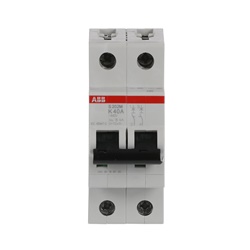 Interruttore automatico Miniature Circuit Breaker S200M 2 poli 40A caratteristica K 10kA AC uso residenziale commerciale industriale