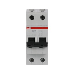 Interruttore automatico magnetotermico S200M 2 poli 63A caratteristica K 10kA uso residenziale e industriale