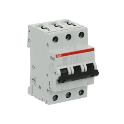 Interruttore automatico modulare S200M 3 poli 3A caratteristica K 10 kA uso residenziale e industriale