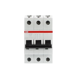 Interruttore automatico compatto S200M 3 poli 4A caratteristica K 10 kA uso residenziale e industriale