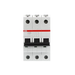 Interruttore Automatico Miniatura S200M 3P 16A K 10kA Uso Residenziale Commerciale Industriale