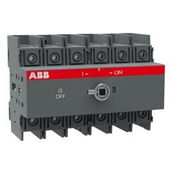 Sezionatore elettrico 6 poli 100A DIN rail montaggio base industriale civile