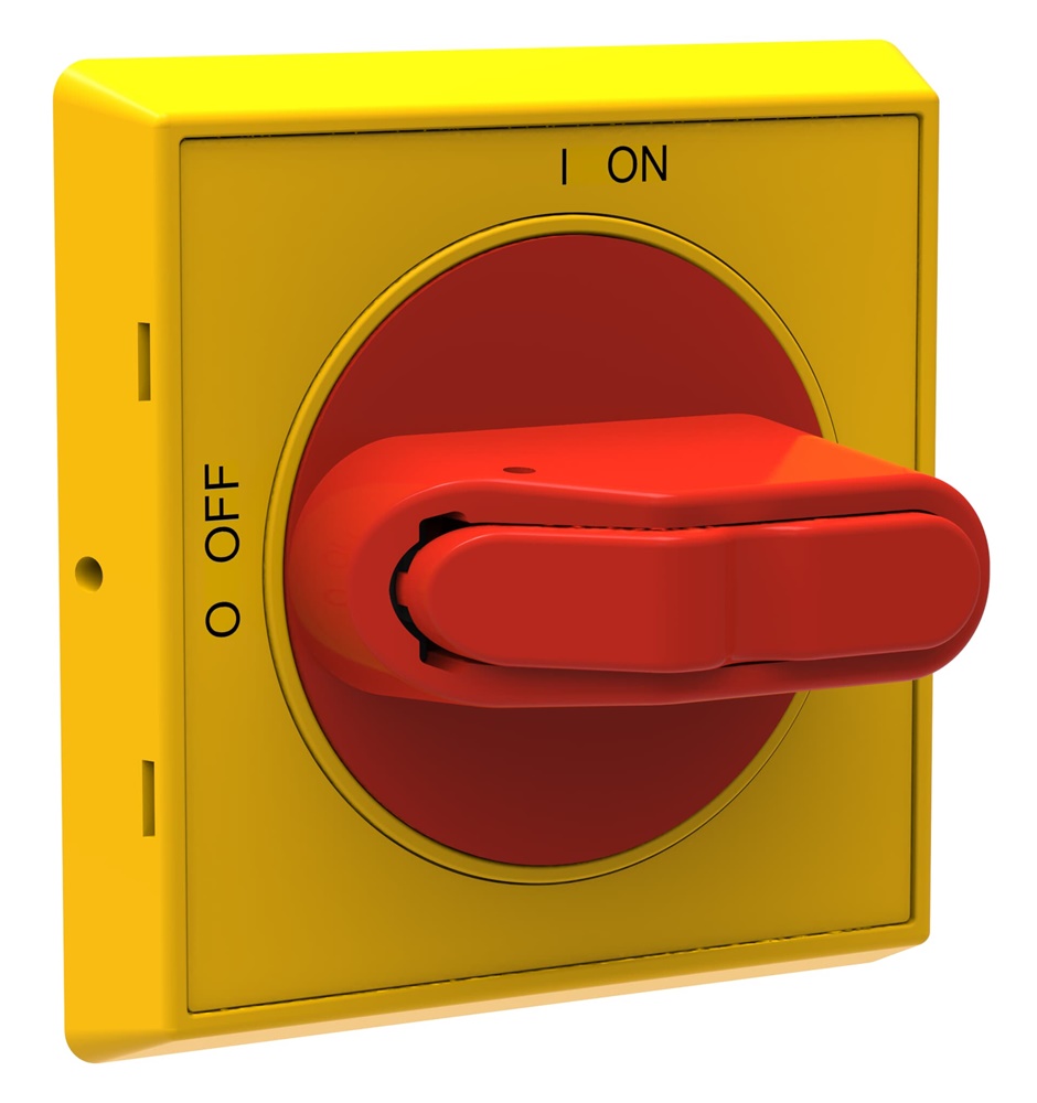 Maniglia OHYS2RJ robusta per applicazioni elettriche su quadri e dispositivi di comando