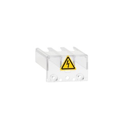 Calotta protezione morsetti OTS40T3 materiale resistente per impianti elettrici sicurezza affidabile