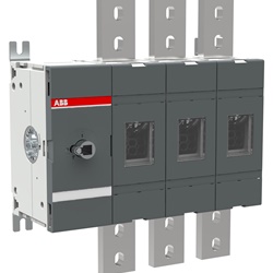 Sezionatore elettrico 3 poli 1600A per impianti industriali e quadri elettrici