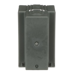 Calotta alta grigia 3 poli snap-on per terminali OS/OSM600-800, plastica resistente per impianti elettrici professionali