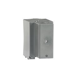 Calotta alta grigia 4 poli snap-on per terminali elettrici OSS800G1L/4, protezione robusta e affidabile per impianti elettrici