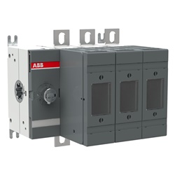 Switch sezionatore fusibile NH 125A 3 poli montaggio DIN frontale uso industriale