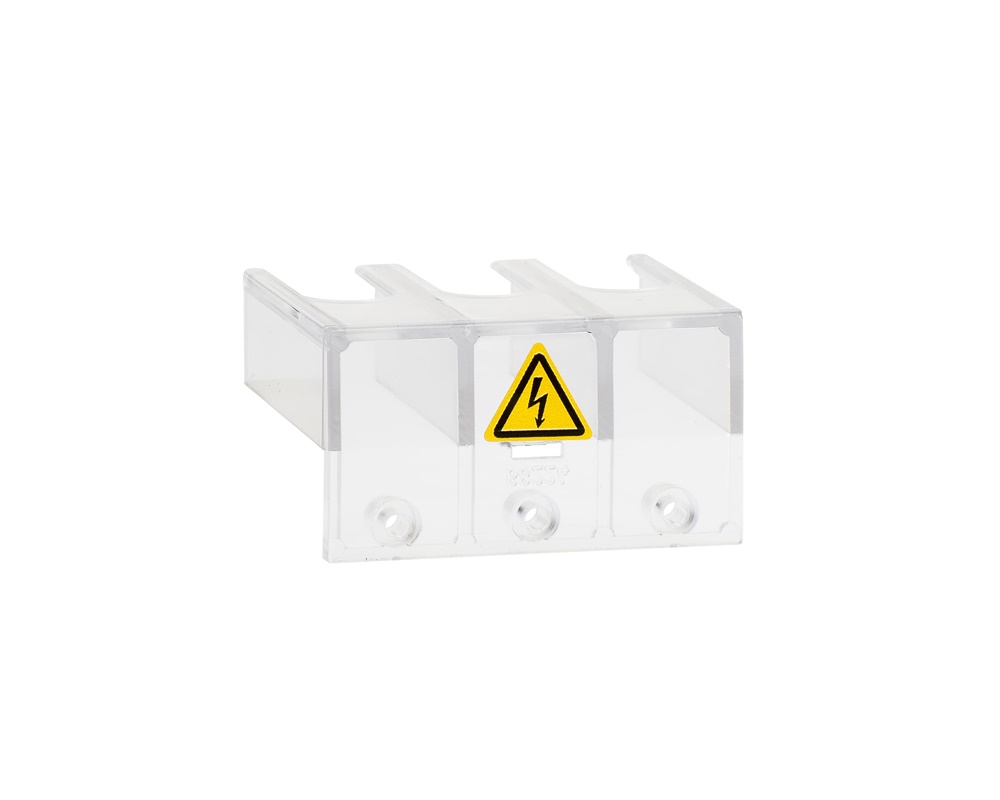 Calotta coprimorsetti 3 poli OTS63T3 protezione collegamenti elettrici trifase isolamento sicurezza