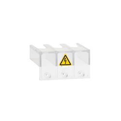 Calotta coprimorsetti 3 poli OTS63T3 protezione collegamenti elettrici trifase isolamento sicurezza