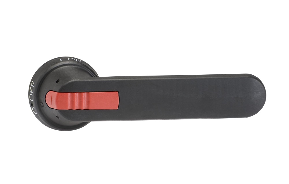 Maniglia pistola nera OHB175J12 per blocco porta ELEO 080 5