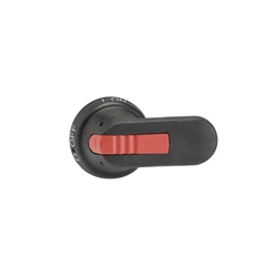 Maniglia nera blocco porta OHB80J6 impugnatura pistola uso industriale ELEO 089 6