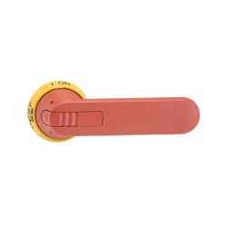 Maniglia elettrica OHY145J12 rosso/arancione con blocco integrato per impianti elettrici