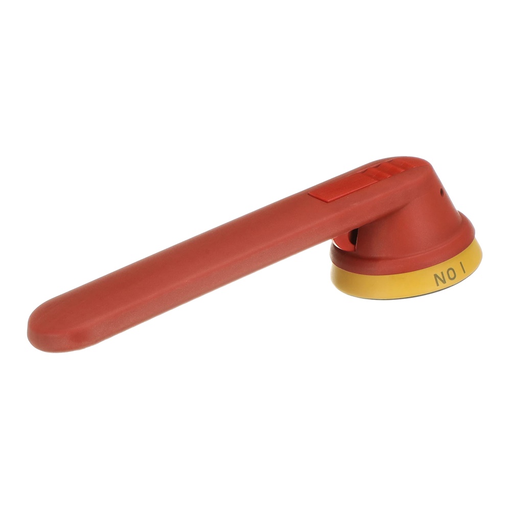 Maniglia pistola OHY175J12 rosso/giallo con blocco per ELEO 095 3