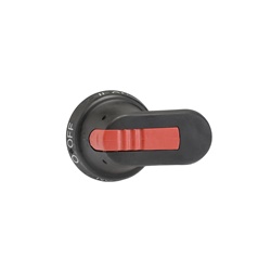Maniglia nera OHB65J6E011 pistola I-0-II per controllo elettrostrumenti