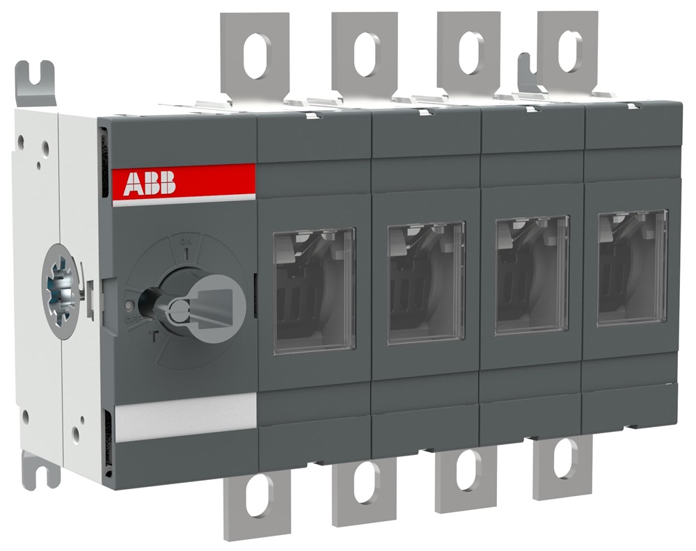 Sezionatore ELEO 438 5 315A 4 poli base montato per impianti elettrici industriali e civili