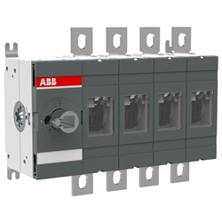 Sezionatore ELEO 438 5 315A 4 poli base montato per impianti elettrici industriali e civili