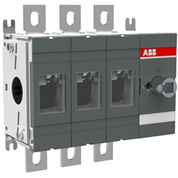 Sezionatore ELEO 445 0 400A 3 poli base montato per impianti elettrici industriali e civili