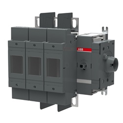 Switch-disconnector fusibile 200A 4 poli DIN 0 frontale uso industriale