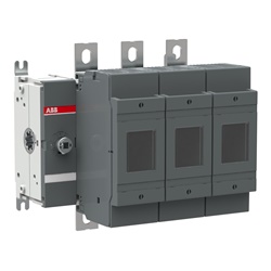 Switch fusibile NH 250A 3 poli frontale per protezione impianti elettrici DIN