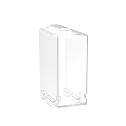 Calotta alta trasparente OTS250T1L/4 terminal shroud per protezione morsetti ELEO 486 4