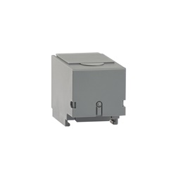 Calotta bassa grigia 4 poli per installazioni elettriche montaggio a scatto OSS200G1S/4