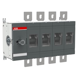 Sezionatore ELEO 616 6 OT630E04 630A 4 poli base montato senza maniglia per uso industriale