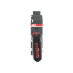 Maniglia diretta nera OSV250DK per quadri elettrici con blocco a tre lucchetti, design ergonomico, alta resistenza