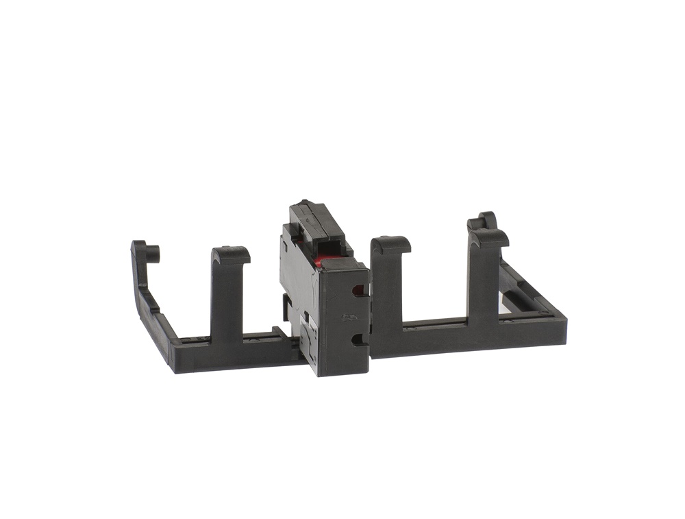 Indicatore fusibile bruciato OSD25P3 per interruttori mini 3 poli con fusibili cilindrici NFC, alta affidabilità impianti elettrici