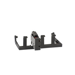 Indicatore fusibile bruciato OSD25P3 per interruttori mini 3 poli con fusibili cilindrici NFC, alta affidabilità impianti elettrici