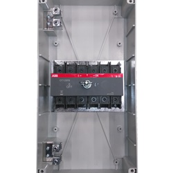 Interruttore sezionatore OTP125B6M 125A 6 poli 415V IP65 custodia plastica uso industriale e civile