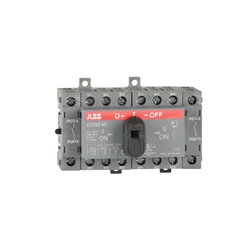 Sezionatore 4 poli OT25F4C con commutatore integrato 25A per impianti elettrici controllo corrente