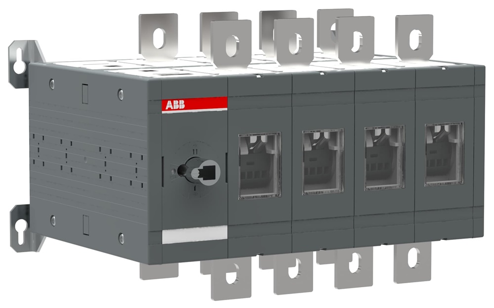 Commutatore manuale 4 poli 630A OT630E04C per controllo linee elettriche industriali