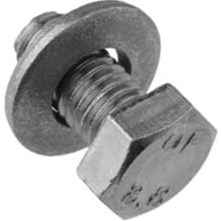 Bolt M12x30 DIN933 kit 3 pezzi per XL fissaggio resistente