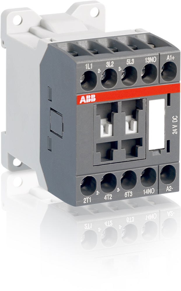 Contattore ASL09 3 poli 4 kW 24V DC controllo motori trifase